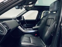 USED 2021 21 LAND ROVER RANGE ROVER SPORT 3.0 D300 MHEV HSE Silver SUV 5dr Diesel Auto 4WD Euro 6 (s/s) (300 ps) Metallic Grey with Black Leather interior | Glass Panoramic Roof | Service History | Low Mileage | ULEZ OK