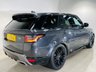 USED 2021 21 LAND ROVER RANGE ROVER SPORT 3.0 D300 MHEV HSE Silver SUV 5dr Diesel Auto 4WD Euro 6 (s/s) (300 ps) Metallic Grey with Black Leather interior | Glass Panoramic Roof | Service History | Low Mileage | ULEZ OK
