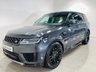 USED 2021 21 LAND ROVER RANGE ROVER SPORT 3.0 D300 MHEV HSE Silver SUV 5dr Diesel Auto 4WD Euro 6 (s/s) (300 ps) Metallic Grey with Black Leather interior | Glass Panoramic Roof | Service History | Low Mileage | ULEZ OK