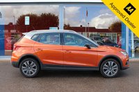 USED 2018 18 SEAT ARONA 1.6 TDI XCELLENCE SUV 5dr Diesel DSG Euro 6 (s/s) (95 ps) - EURO 6 - ULEZ - SAT NAV - APPLE/ANDROID CARPLAY - 17" ALLOYS - LEDS - P/SENSORS - ACC - BAD & BLUETOOTH