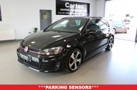 USED 2016 66 VOLKSWAGEN GOLF 2.0 TSI BlueMotion Tech GTI Hatchback 5dr Petrol DSG Euro 6 (s/s) (220 ps) ***AUTOMATIC***HEATED SEATS**SERVICE HISTORY***SAT NAV***TOUCH SCREEN MEDIA***AUTO LIGHTS***FRONT & REAR PARKING AID***PADDLE SHIFT***GTI FLAT BOTTOM STEERING WHEEL**SPORTS SEATS***DAB RADIO***BLUETOOTH***