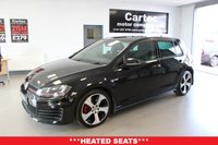 USED 2016 66 VOLKSWAGEN GOLF 2.0 TSI BlueMotion Tech GTI Hatchback 5dr Petrol DSG Euro 6 (s/s) (220 ps) ***AUTOMATIC***HEATED SEATS**SERVICE HISTORY***SAT NAV***TOUCH SCREEN MEDIA***AUTO LIGHTS***FRONT & REAR PARKING AID***PADDLE SHIFT***GTI FLAT BOTTOM STEERING WHEEL**SPORTS SEATS***DAB RADIO***BLUETOOTH***