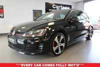 USED 2016 66 VOLKSWAGEN GOLF 2.0 TSI BlueMotion Tech GTI Hatchback 5dr Petrol DSG Euro 6 (s/s) (220 ps) ***AUTOMATIC***HEATED SEATS**SERVICE HISTORY***SAT NAV***TOUCH SCREEN MEDIA***AUTO LIGHTS***FRONT & REAR PARKING AID***PADDLE SHIFT***GTI FLAT BOTTOM STEERING WHEEL**SPORTS SEATS***DAB RADIO***BLUETOOTH***
