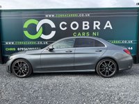 USED 2019 MERCEDES-BENZ C-CLASS 2.0 C220d AMG Line (Premium) Saloon 4dr Diesel G-Tronic+ Euro 6 (s/s) (194 ps) * MOT FEB 2028 - SAT NAV - LEATHER INTERIOR - HEATED SEATS *