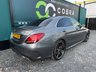 USED 2019 MERCEDES-BENZ C-CLASS 2.0 C220d AMG Line (Premium) Saloon 4dr Diesel G-Tronic+ Euro 6 (s/s) (194 ps) * MOT FEB 2028 - SAT NAV - LEATHER INTERIOR - HEATED SEATS *