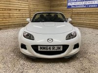 USED 2014 64 MAZDA MX-5 1.8i SE Convertible 2dr Petrol Manual Euro 5 (126 ps) UNIQUE OPPORTUNITY 16,875 MILES ONLY PEARLESCENT WHITE