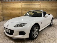 USED 2014 64 MAZDA MX-5 1.8i SE Convertible 2dr Petrol Manual Euro 5 (126 ps) UNIQUE OPPORTUNITY 16,875 MILES ONLY PEARLESCENT WHITE
