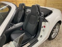 USED 2014 64 MAZDA MX-5 1.8i SE Convertible 2dr Petrol Manual Euro 5 (126 ps) UNIQUE OPPORTUNITY 16,875 MILES ONLY PEARLESCENT WHITE