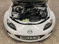 USED 2014 64 MAZDA MX-5 1.8i SE Convertible 2dr Petrol Manual Euro 5 (126 ps) UNIQUE OPPORTUNITY 16,875 MILES ONLY PEARLESCENT WHITE