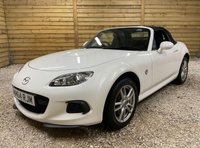 USED 2014 64 MAZDA MX-5 1.8i SE Convertible 2dr Petrol Manual Euro 5 (126 ps) UNIQUE OPPORTUNITY 16,875 MILES ONLY PEARLESCENT WHITE