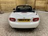 USED 2014 64 MAZDA MX-5 1.8i SE Convertible 2dr Petrol Manual Euro 5 (126 ps) UNIQUE OPPORTUNITY 16,875 MILES ONLY PEARLESCENT WHITE