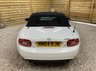 USED 2014 64 MAZDA MX-5 1.8i SE Convertible 2dr Petrol Manual Euro 5 (126 ps) UNIQUE OPPORTUNITY 16,875 MILES ONLY PEARLESCENT WHITE