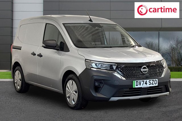 View our Nissan Townstar 45kWh Acenta Panel Van 6dr Electric Auto L1 (122 ps) Rear Parking Sensors, Android Auto / Apple CarPlay, Touchscreen, Electric Door Mirrors, 16In Steel Wheels