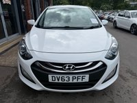 USED 2013 63 HYUNDAI I30 1.6 CRDi Blue Drive Active Hatchback 5dr Diesel Manual Euro 5 (s/s) (110 ps) PAR SENSORS~A/C~BLUETOOTH~CRUISE