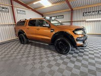 USED 2019 19 FORD RANGER 3.2 TDCi Wildtrak Pickup Double Cab 4dr Diesel Auto 4WD Euro 5 (200 ps) * CANOPY * TOW BAR * LOW MILES *