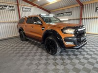 USED 2019 19 FORD RANGER 3.2 TDCi Wildtrak Pickup Double Cab 4dr Diesel Auto 4WD Euro 5 (200 ps) * CANOPY * TOW BAR * LOW MILES *