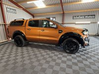 USED 2019 19 FORD RANGER 3.2 TDCi Wildtrak Pickup Double Cab 4dr Diesel Auto 4WD Euro 5 (200 ps) * CANOPY * TOW BAR * LOW MILES *
