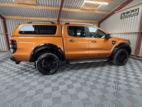 USED 2019 19 FORD RANGER 3.2 TDCi Wildtrak Pickup Double Cab 4dr Diesel Auto 4WD Euro 5 (200 ps) * CANOPY * TOW BAR * LOW MILES *
