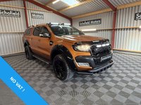 USED 2019 19 FORD RANGER 3.2 TDCi Wildtrak Pickup Double Cab 4dr Diesel Auto 4WD Euro 5 (200 ps) * CANOPY * TOW BAR * LOW MILES *