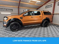 USED 2019 19 FORD RANGER 3.2 TDCi Wildtrak Pickup Double Cab 4dr Diesel Auto 4WD Euro 5 (200 ps) * CANOPY * TOW BAR * LOW MILES *