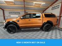 USED 2019 19 FORD RANGER 3.2 TDCi Wildtrak Pickup Double Cab 4dr Diesel Auto 4WD Euro 5 (200 ps) * CANOPY * TOW BAR * LOW MILES *