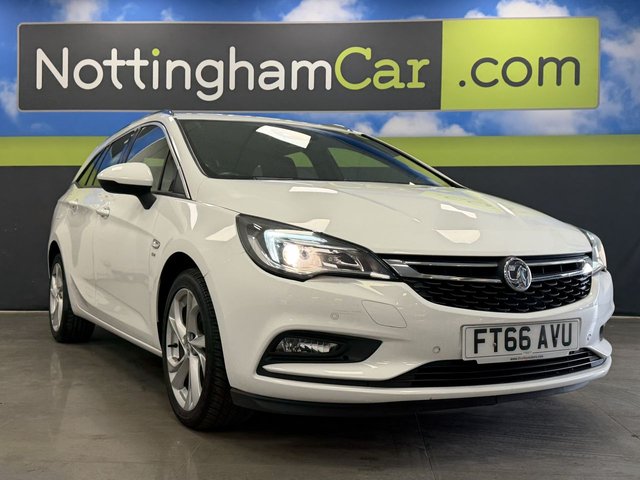 View our Vauxhall Astra 1.4i Turbo SRi Nav Sports Tourer 5dr Petrol Manual Euro 6 (125 ps)