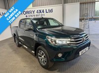 USED 2017 17 TOYOTA HI-LUX 2.4 D-4D Invincible Pickup Double Cab 4dr Diesel Manual 4WD Euro 6 (TSS, 3.5t) (150 ps) REVERSE CAMERA+TOW BAR