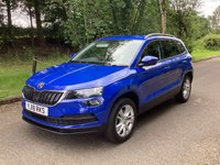 USED 2018 18 SKODA KAROQ 1.0 TSI SE Technology SUV 5dr Petrol Manual Euro 6 (s/s) (115 ps) PARKING AID-SAT NAV-BLUETOOTH-CRUISE CTRL-X2 KEYS