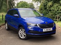 USED 2018 18 SKODA KAROQ 1.0 TSI SE Technology SUV 5dr Petrol Manual Euro 6 (s/s) (115 ps) PARKING AID-SAT NAV-BLUETOOTH-CRUISE CTRL-X2 KEYS