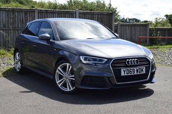 2019 AUDI A3 1.6 TDI 30 S line Sportback 5dr Diesel Manual Euro 6 (s/s) (116 ps) £14250.00