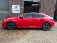 USED 2018 68 HONDA CIVIC 1.6 i-DTEC SR Hatchback 5 Door Diesel Manual Red Euro 6 1 Owner from New +DAB RADIO+REVERSE CAM+SENSORS