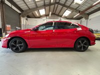 USED 2018 68 HONDA CIVIC 1.6 i-DTEC SR Hatchback 5 Door Diesel Manual Red Euro 6 1 Owner from New +DAB RADIO+REVERSE CAM+SENSORS