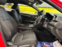 USED 2018 68 HONDA CIVIC 1.6 i-DTEC SR Hatchback 5 Door Diesel Manual Red Euro 6 1 Owner from New +DAB RADIO+REVERSE CAM+SENSORS