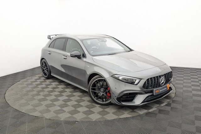 2020 70 MERCEDES-BENZ A-CLASS 2.0 A45 AMG S Plus Hatchback 5dr Petrol 8G-DCT 4MATIC+ Euro 6 (s/s) (421 ps) Pan Roof, Sat Nav, Camera