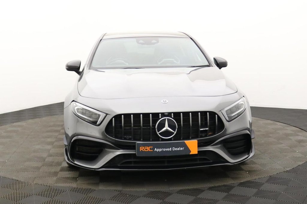 USED 2020 70 MERCEDES-BENZ A-CLASS 2.0 A45 AMG S Plus Hatchback 5dr Petrol 8G-DCT 4MATIC+ Euro 6 (s/s) (421 ps) Pan Roof, Sat Nav, Camera