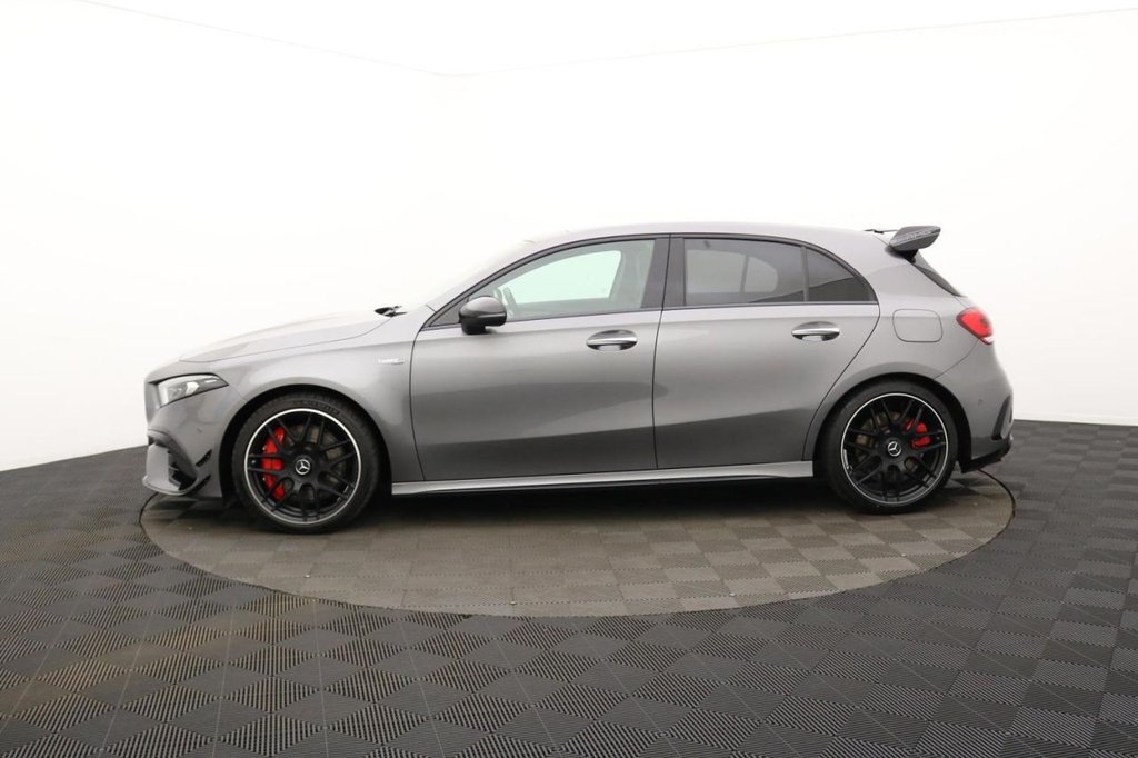 USED 2020 70 MERCEDES-BENZ A-CLASS 2.0 A45 AMG S Plus Hatchback 5dr Petrol 8G-DCT 4MATIC+ Euro 6 (s/s) (421 ps) Pan Roof, Sat Nav, Camera
