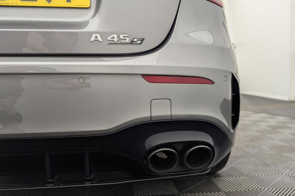 USED 2020 70 MERCEDES-BENZ A-CLASS 2.0 A45 AMG S Plus Hatchback 5dr Petrol 8G-DCT 4MATIC+ Euro 6 (s/s) (421 ps) Pan Roof, Sat Nav, Camera