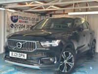 USED 2021 21 VOLVO XC40 1.5h T5 Twin Engine Recharge 10.7kWh Inscription Pro SUV 5dr Petrol Plug-in Hybrid Auto Euro 6 (s/s) (262 ps)+2 KEYS+1 FORMER KEEPER+HISTORY+FULL LEATHER HEATED SEATS+CLIMATE+CRUISE+PARK CONTROL+BLUETOOTH+MEDIA+NAV+19