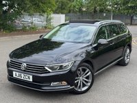 USED 2016 16 VOLKSWAGEN PASSAT 2.0 TDI BlueMotion Tech GT Estate 5dr Diesel DSG Euro 6 (s/s) (150 ps) ULEZ+PAN ROOF+SH+HTDS+LTHR+NAV+SENS