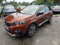 USED 2019 19 PEUGEOT 3008 1.2 PureTech GT Line SUV 5dr Petrol Manual Euro 6 (s/s) (130 ps) bronze