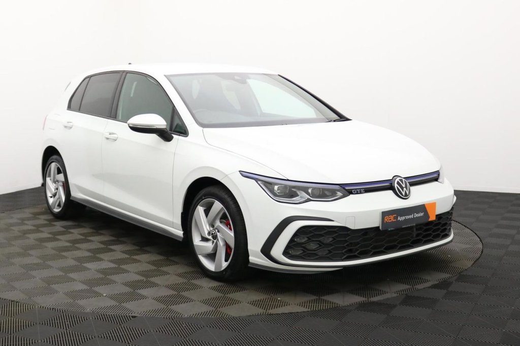 USED 2022 72 VOLKSWAGEN GOLF 1.4 TSI 13kWh GTE Hatchback 5dr Petrol Plug-in Hybrid DSG Euro 6 (s/s) (245 ps) Car Play, Cruise, 17" Alloys