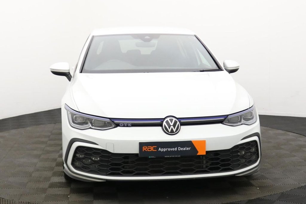 USED 2022 72 VOLKSWAGEN GOLF 1.4 TSI 13kWh GTE Hatchback 5dr Petrol Plug-in Hybrid DSG Euro 6 (s/s) (245 ps) Car Play, Cruise, 17" Alloys