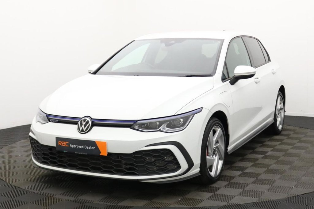 USED 2022 72 VOLKSWAGEN GOLF 1.4 TSI 13kWh GTE Hatchback 5dr Petrol Plug-in Hybrid DSG Euro 6 (s/s) (245 ps) Car Play, Cruise, 17" Alloys