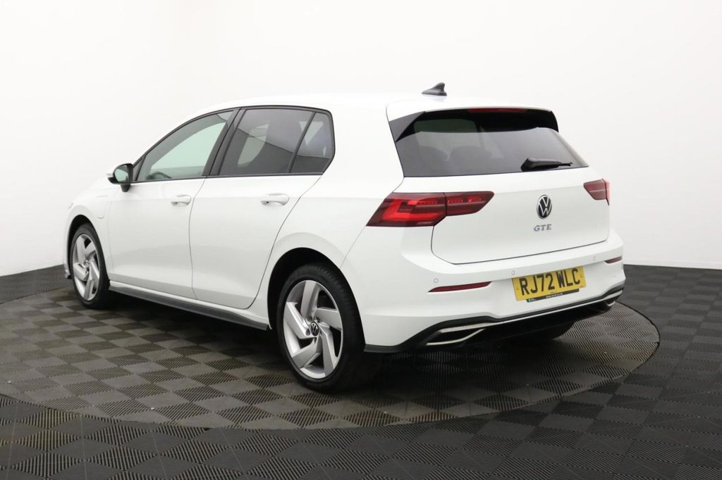 USED 2022 72 VOLKSWAGEN GOLF 1.4 TSI 13kWh GTE Hatchback 5dr Petrol Plug-in Hybrid DSG Euro 6 (s/s) (245 ps) Car Play, Cruise, 17" Alloys