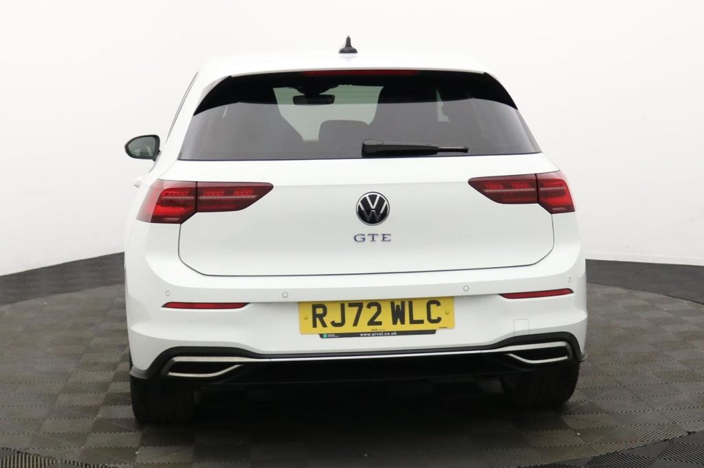 USED 2022 72 VOLKSWAGEN GOLF 1.4 TSI 13kWh GTE Hatchback 5dr Petrol Plug-in Hybrid DSG Euro 6 (s/s) (245 ps) Car Play, Cruise, 17" Alloys
