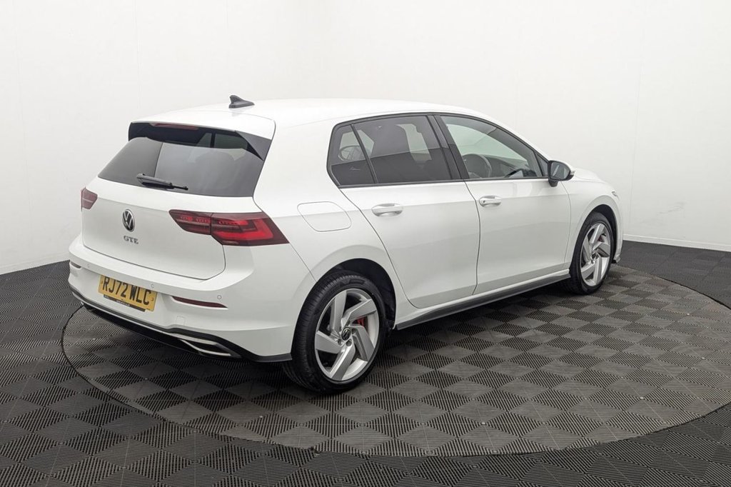 USED 2022 72 VOLKSWAGEN GOLF 1.4 TSI 13kWh GTE Hatchback 5dr Petrol Plug-in Hybrid DSG Euro 6 (s/s) (245 ps) Car Play, Cruise, 17" Alloys
