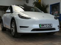 USED 2022 72 TESLA MODEL Y SUV 5dr Electric Auto RWD (346 ps) STUNNING EXAMPLE SUNROOF SAT NAV LEATHER HEATED SEATS PARKING CAMERA CRUISE CONTROL 1 OWNER WARRANTY