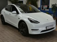 USED 2022 72 TESLA MODEL Y SUV 5dr Electric Auto RWD (346 ps) STUNNING EXAMPLE SUNROOF SAT NAV LEATHER HEATED SEATS PARKING CAMERA CRUISE CONTROL 1 OWNER WARRANTY
