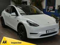 USED 2022 72 TESLA MODEL Y SUV 5dr Electric Auto RWD (346 ps) STUNNING EXAMPLE SUNROOF SAT NAV LEATHER HEATED SEATS PARKING CAMERA CRUISE CONTROL 1 OWNER WARRANTY