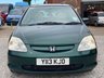 USED 2001 Y HONDA CIVIC 1.6 i-VTEC SE Executive 5dr WARRANTYFSH18 STAMPSULEZ